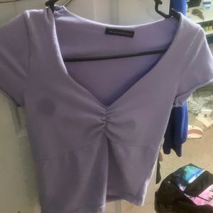 purple brandy Melville shirt